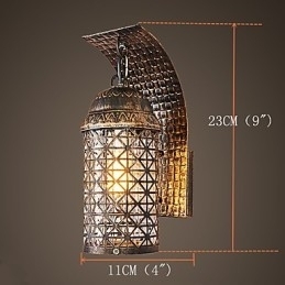 Rustieke Lodge Schilderij Kenmerk voor Mini Stijl Uplight Wandlampen Wandlamp