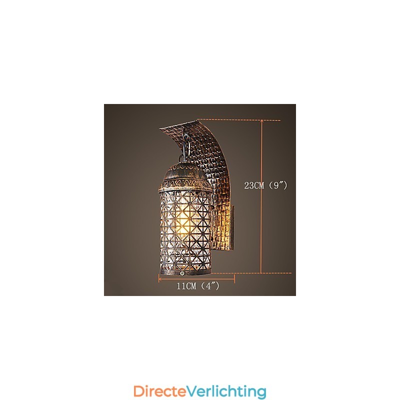 Rustieke Lodge Schilderij Kenmerk voor Mini Stijl Uplight Wandlampen Wandlamp