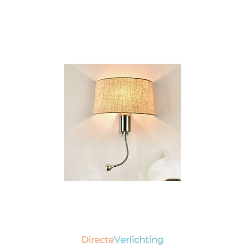 De hotelkamer slaapkamer gangpad stoffen lamp bedlamp met Amerikaanse bedlamp schakelaar
