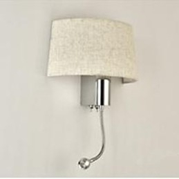 De hotelkamer slaapkamer gangpad stoffen lamp bedlamp met Amerikaanse bedlamp schakelaar