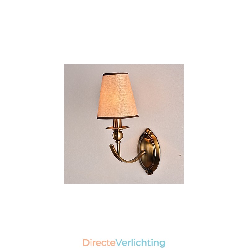 Traditionele klassieke gegalvaniseerde functie voor oogbescherming Downlight wandlampen wandlamp