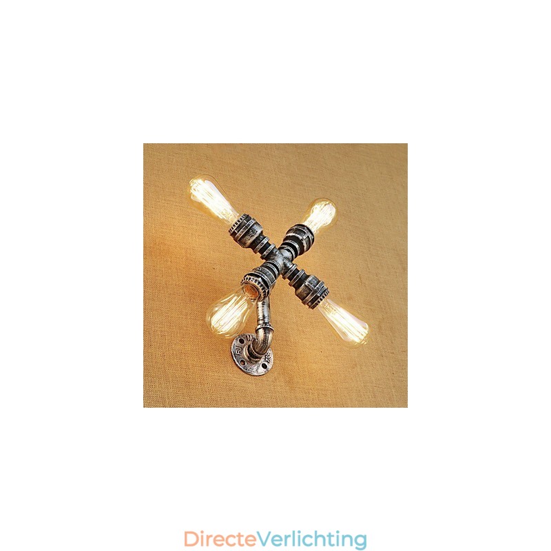 Landelijk Retro Schilderij Kenmerk voor Swing Arm Ambient Light Wandlampen Wandlamp