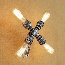 Landelijk Retro Schilderij Kenmerk voor Swing Arm Ambient Light Wandlampen Wandlamp