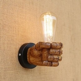 Moderne, eigentijdse, landelijke, retro-kenmerken voor wandlampen met sfeerverlichting in ministijl