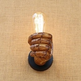 Moderne, eigentijdse, landelijke, retro-kenmerken voor wandlampen met sfeerverlichting in ministijl