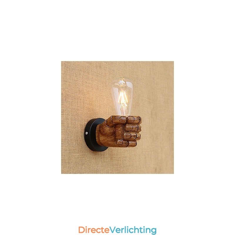 Moderne, eigentijdse, landelijke, retro-kenmerken voor wandlampen met sfeerverlichting in ministijl