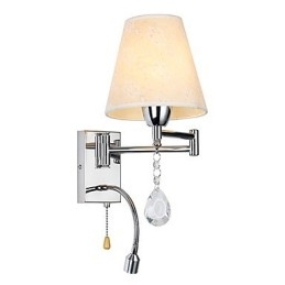 Wandlamp voor slaapkamer Leeslamp Stoffen lamp