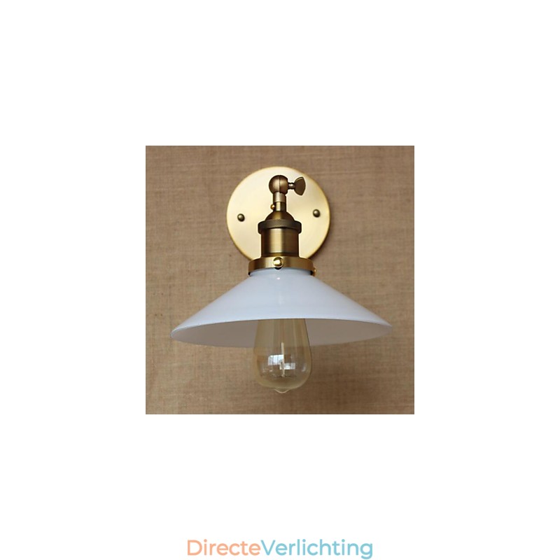Moderne, eigentijdse, landelijke, retro, antieke messing-functie voor sfeerverlichting in ministijl