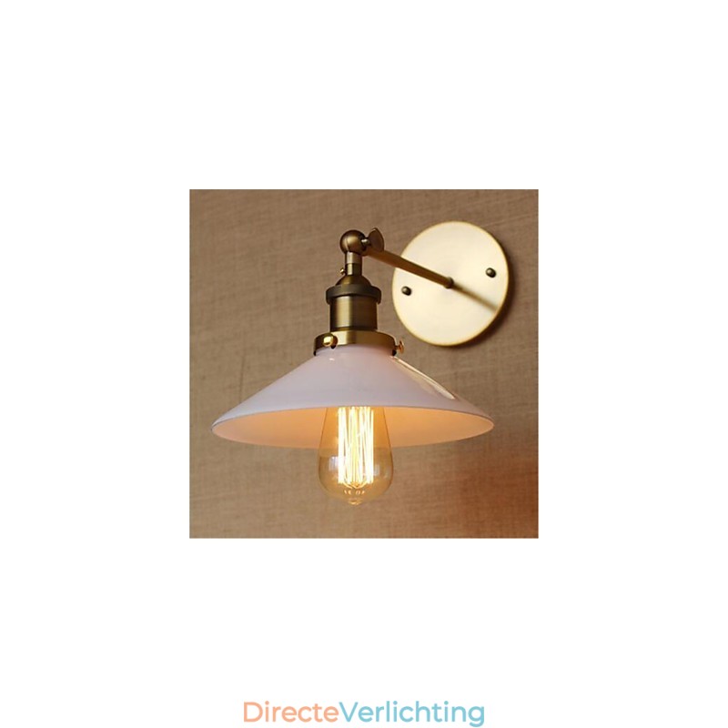 Moderne, eigentijdse, landelijke, retro, antieke messing-functie voor sfeerverlichting in ministijl