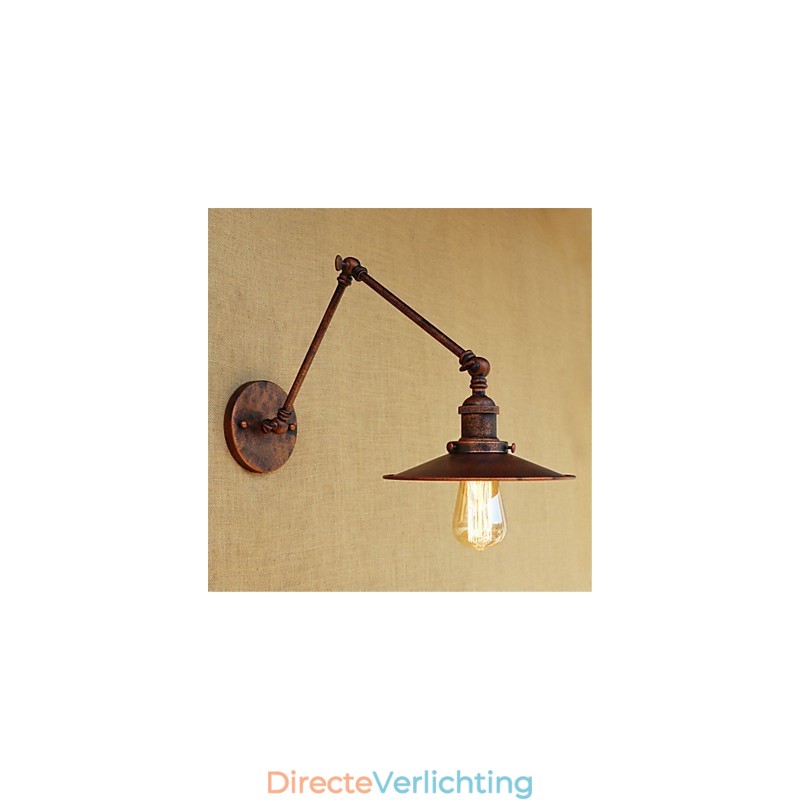 Rustieke Lodge Country Retro Schilderij Kenmerk voor Mini Stijl Swing Arm Sfeerlicht Swing