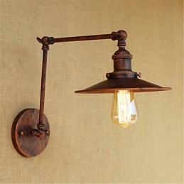 Rustieke Lodge Country Retro Schilderij Kenmerk voor Mini Stijl Swing Arm Sfeerlicht Swing