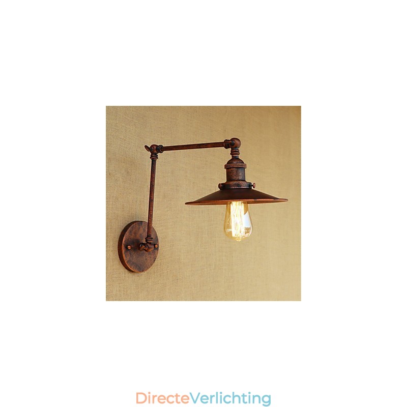Rustieke Lodge Country Retro Schilderij Kenmerk voor Mini Stijl Swing Arm Sfeerlicht Swing