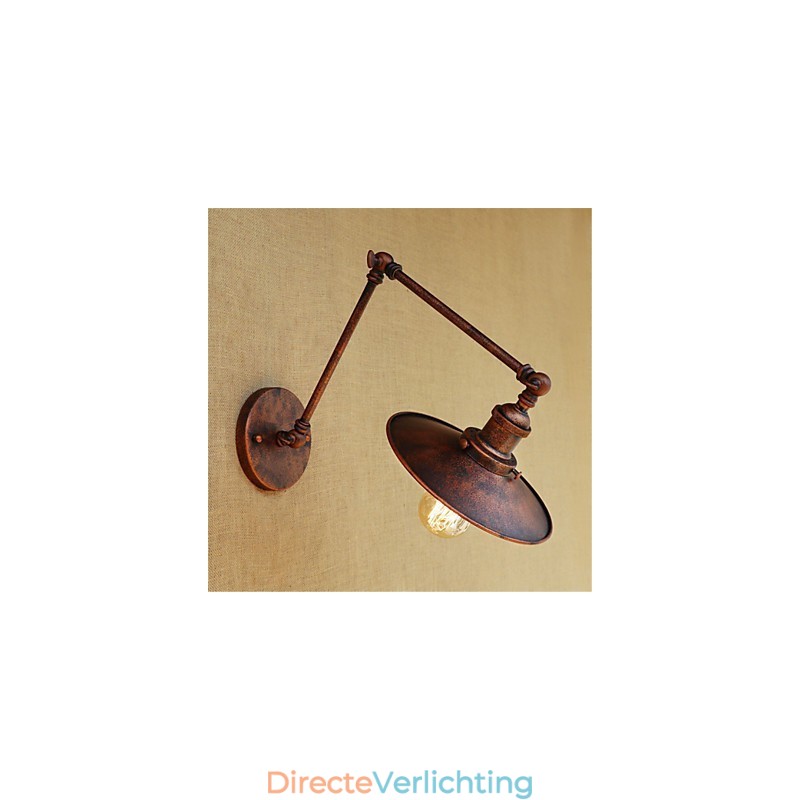 Rustieke Lodge Country Retro Schilderij Kenmerk voor Mini Stijl Swing Arm Sfeerlicht Swing