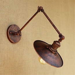 Rustieke Lodge Country Retro Schilderij Kenmerk voor Mini Stijl Swing Arm Sfeerlicht Swing