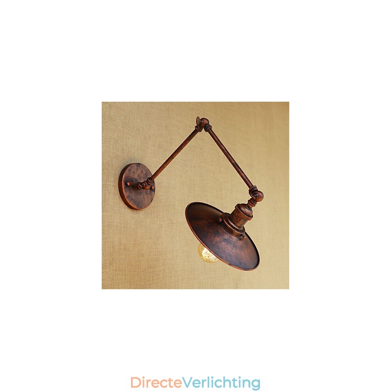 Rustieke Lodge Country Retro Schilderij Kenmerk voor Mini Stijl Swing Arm Sfeerlicht Swing