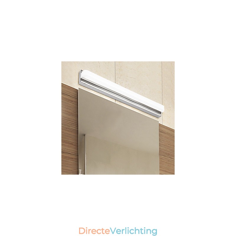Geïntegreerde moderne eigentijdse chromen functie voor sfeerverlichting badkamerverlichting wandlamp