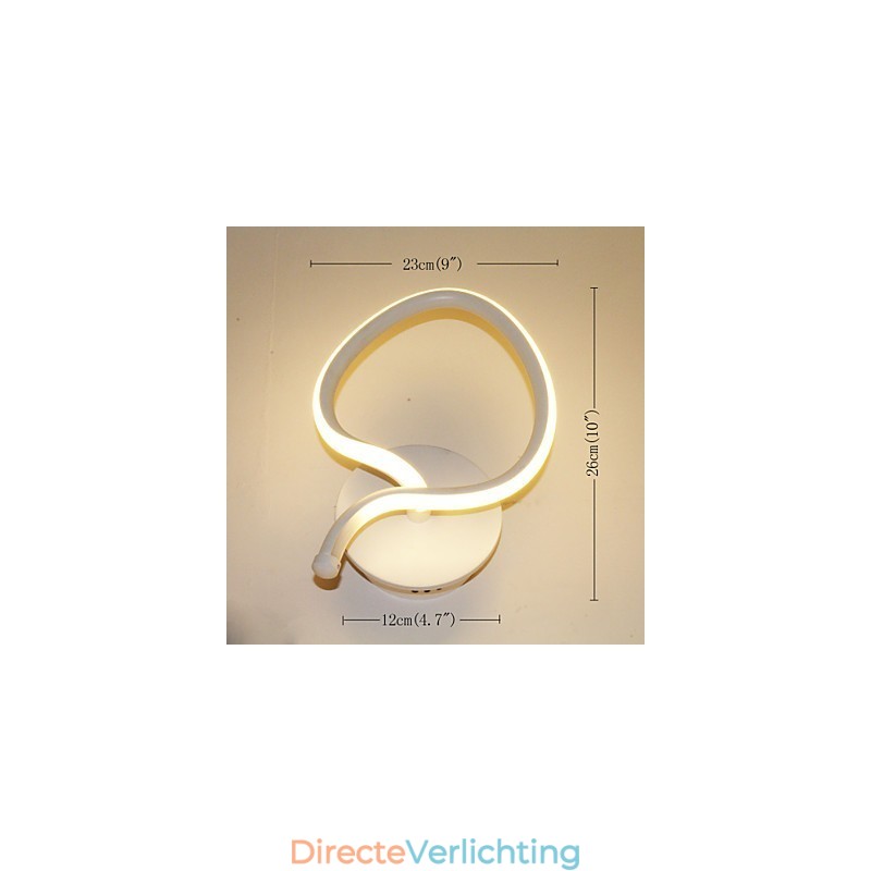 Moderne minimalistische wandlamp nachtkastje creatieve ganglamp aluminium verlichting