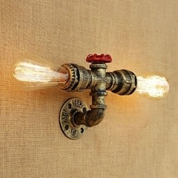 Landelijke Retro Schilderij Kenmerk voor Mini Stijl Sfeervolle Licht Wandlampen Wandlamp