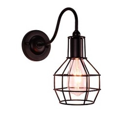 Wandlamp Wandlampen Wandlamp Ijzeren Wandlamp Dumb Black Lightsaber Lamp Aan De Muur