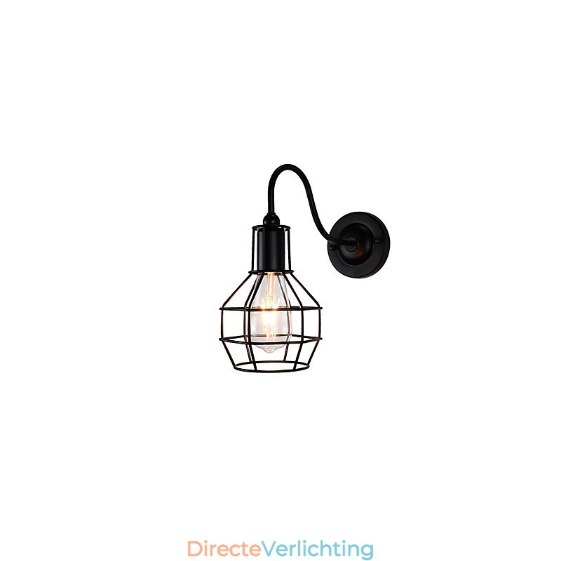 Wandlamp Wandlampen Wandlamp Ijzeren Wandlamp Dumb Black Lightsaber Lamp Aan De Muur