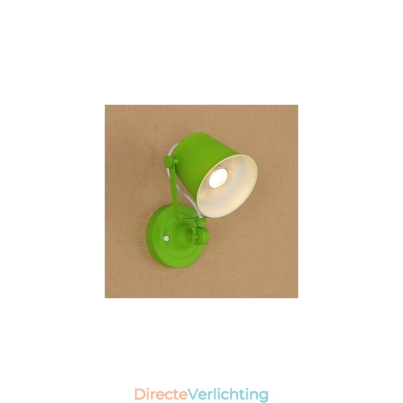 Landelijk Retro Schilderij Kenmerk Verstelbaar voor Zwenkarm Oogbescherming Downlight Wandlampen Wandlamp
