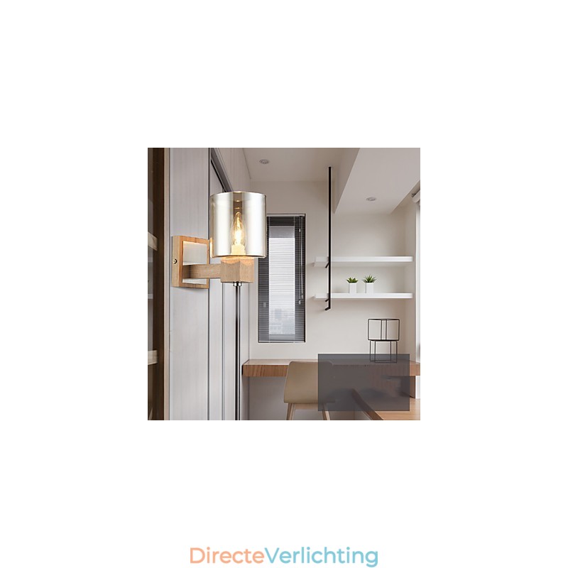 Moderne eigentijdse zwarte oxide afwerking kenmerk voor Uplight wandlampen wandlamp