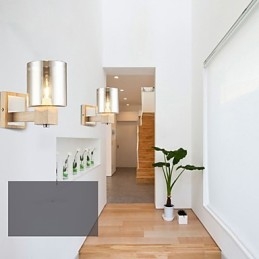 Moderne eigentijdse zwarte oxide afwerking kenmerk voor Uplight wandlampen wandlamp