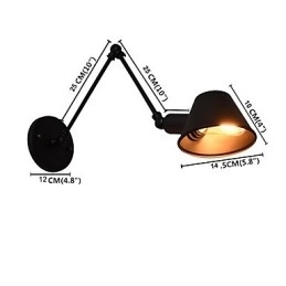 Wandlamp Wandlampen Wandlamp Ijzeren Wandlamp Dumb Black Lightsaber Lamp Aan De Muur