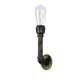 Rustieke Lodge Traditionele Klassieke Antieke Messing Kenmerk voor Sfeerverlichting Wandlampen Wandlamp