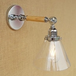 Moderne, eigentijdse, landelijke, retro, gegalvaniseerde functie voor swingarm-sfeerverlichting