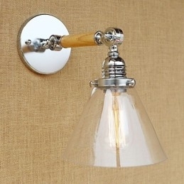 Moderne, eigentijdse, landelijke, retro, gegalvaniseerde functie voor swingarm-sfeerverlichting