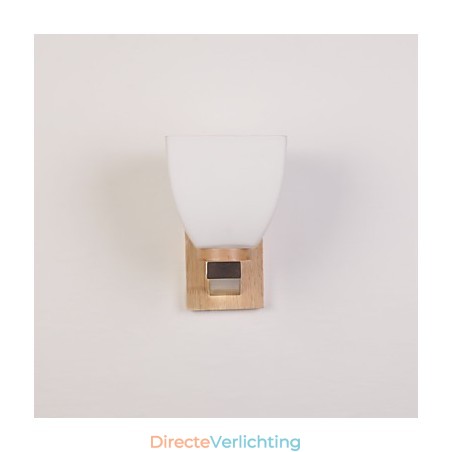Eenvoudige wandlamp, nachtkastje, bureaulamp met glazen kap en massief hout voor slaapkamer, ladekast, woonkamer, babykamer, studentenkamer, salontafel, boekenkast Eenvoudige wandlamp, nachtkastje, bureaulamp met glazen kap en massief hout voor slaapkamer, ladekast, woonkamer, babykamer, studentenkamer, salontafel, boekenkast