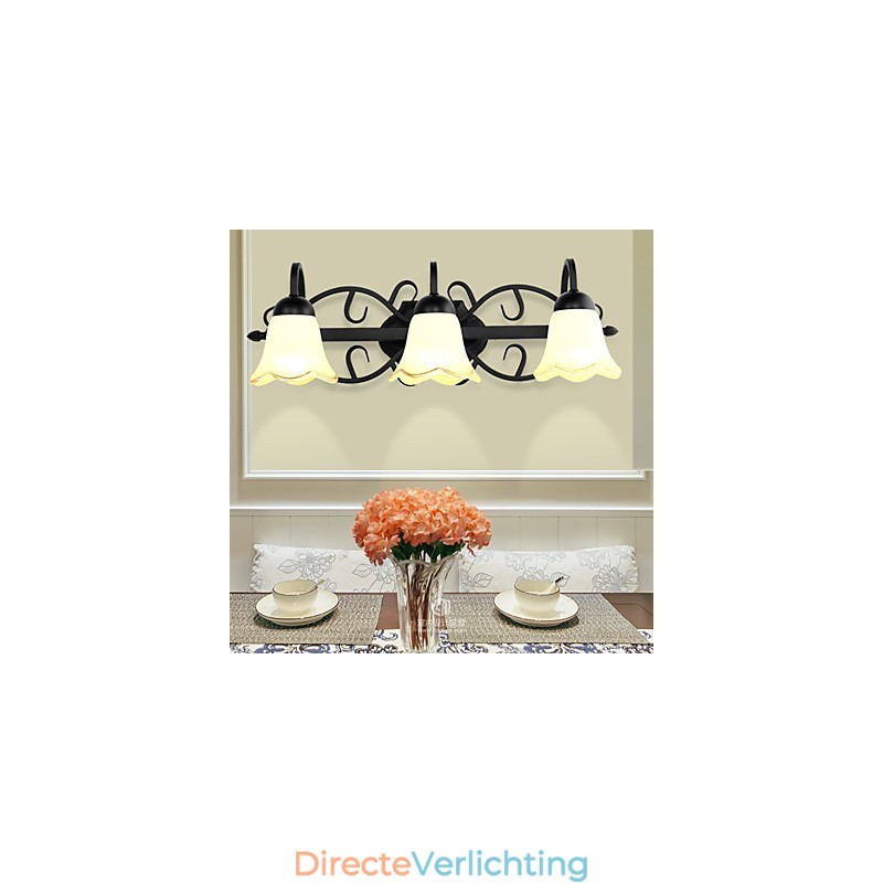 Rustieke Lodge Gegalvaniseerde Functie voor Downlight Badkamerverlichting Wandlamp