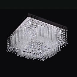 Plafondlamp Kristal Luxe Modern Wonen 16 Lampen