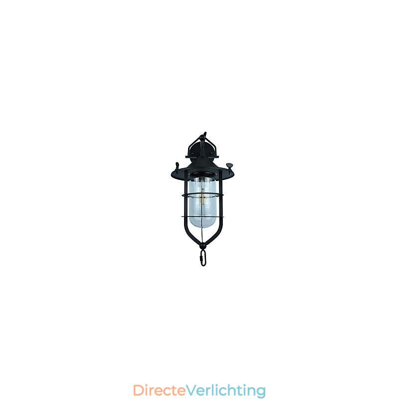 Licht geschilderde stalen wandlamp Dumb Black American Coffee Decoratie Retro wandlamp Lichtzwaardlamp op muur