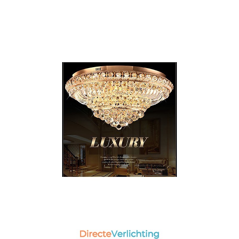 Moderne luxe kristallen plafondlamp Absorb koepellamp Diameter 60CM