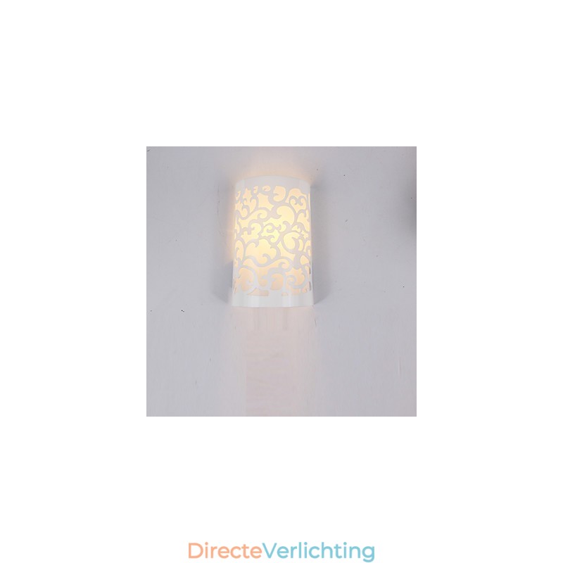Metalen moderne eigentijdse inbouw- en plafondlamp met kenmerkende wandlampen Wandlamp