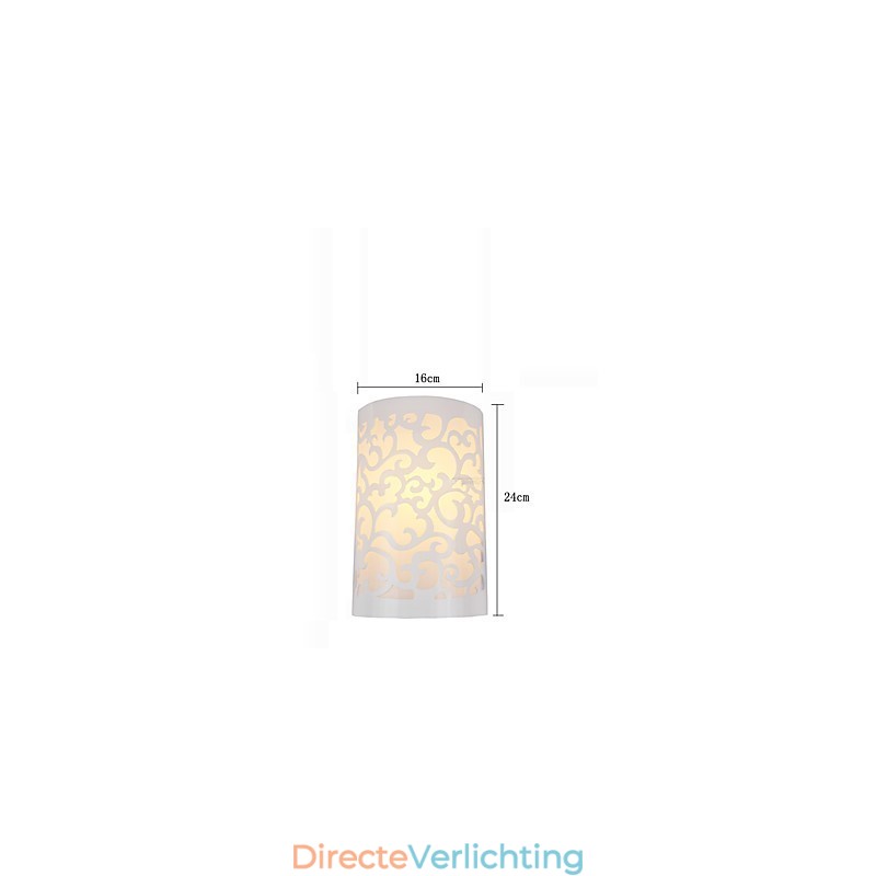Metalen moderne eigentijdse inbouw- en plafondlamp met kenmerkende wandlampen Wandlamp