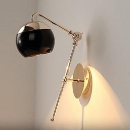 Moderne Minimalisme Creatieve Wandlamp Zitkamer Slaapkamer Studeerkamer Karakter Van De Glazen Designer Wandlamp