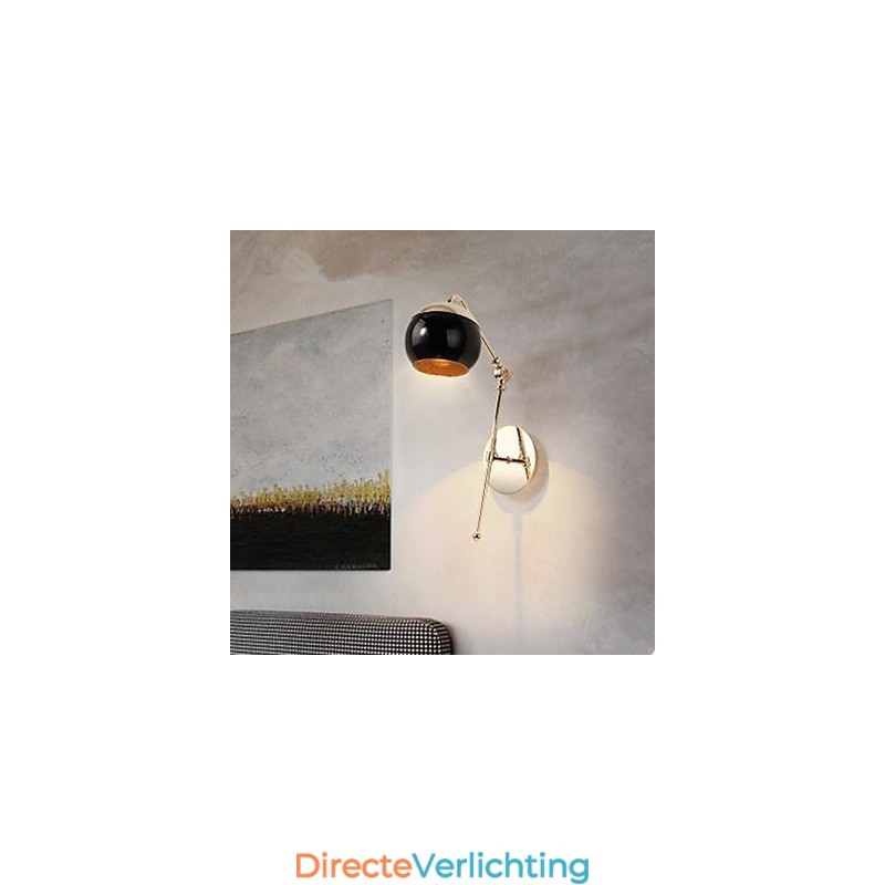 Moderne Minimalisme Creatieve Wandlamp Zitkamer Slaapkamer Studeerkamer Karakter Van De Glazen Designer Wandlamp