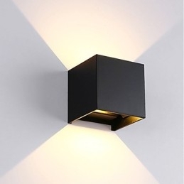 Geïntegreerde functie voor Mini-stijl Ambient Light Wandlampen Wandlamp Wandlamp Kleur Willekeurig