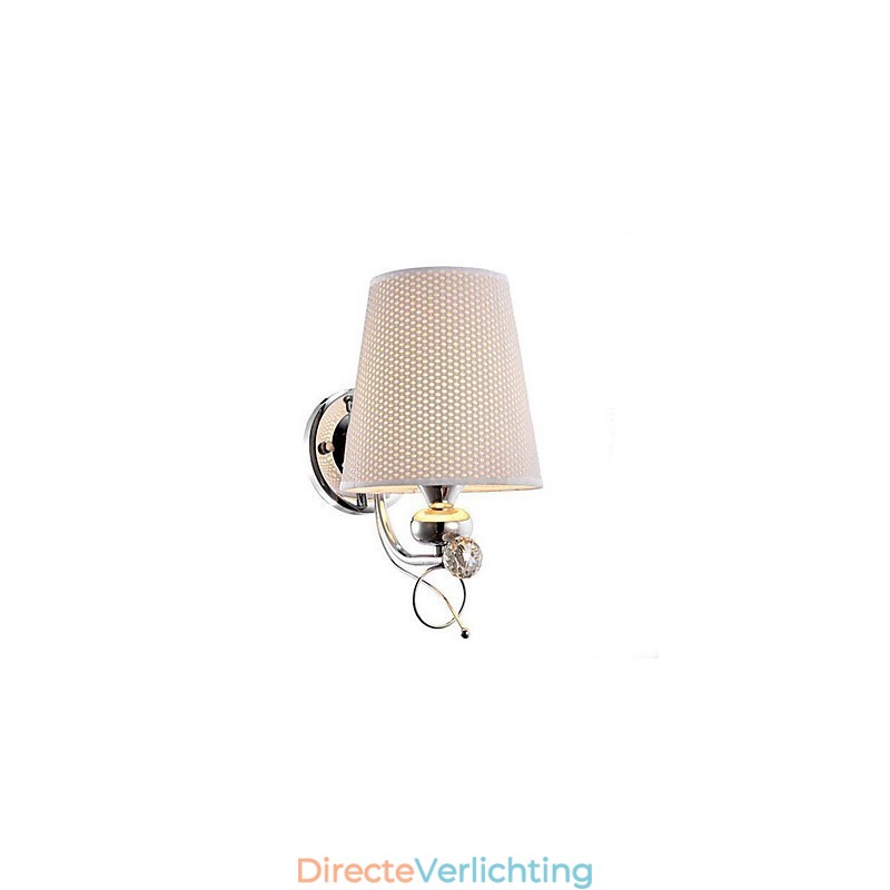 Moderne eigentijdse gegalvaniseerde kenmerkende uplight wandlampen wandlamp