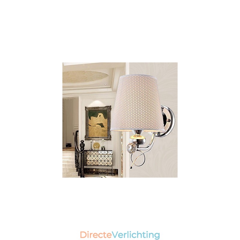 Moderne eigentijdse gegalvaniseerde kenmerkende uplight wandlampen wandlamp