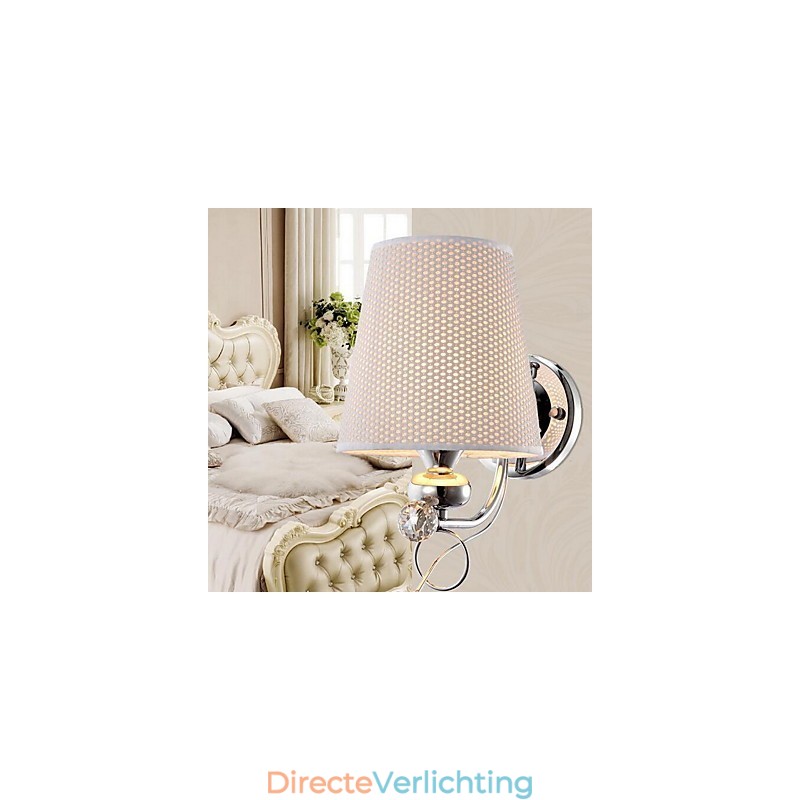 Moderne eigentijdse gegalvaniseerde kenmerkende uplight wandlampen wandlamp