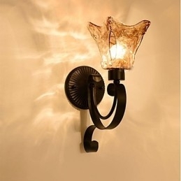 Wandlamp Eenvoudige Woonkamerlamp IJzeren Decoratieve Slaapkamer Nachtkastje Lamp Ganglamp
