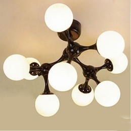 Kunst glazen bollamp