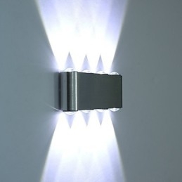 Moderne wandlamp voor binnen, hal, wandlamp van aluminium, decoratieve verlichting, geïntegreerd