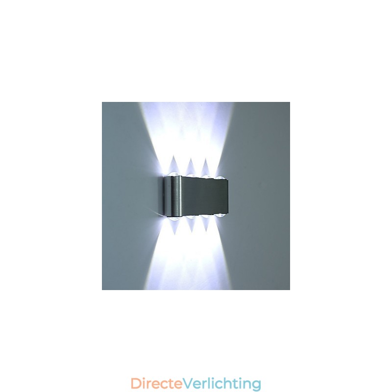 Moderne wandlamp voor binnen, hal, wandlamp van aluminium, decoratieve verlichting, geïntegreerd