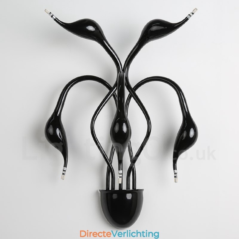 Zwanenkop Moderne Hedendaagse Multi Kleuren Sfeerverlichting Wandlampen Wandlamp