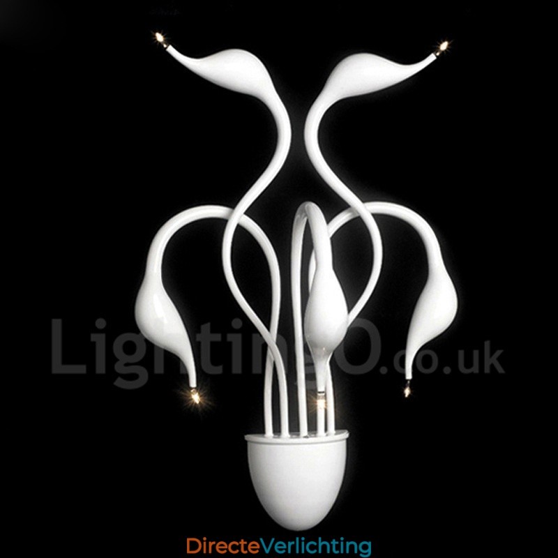 Zwanenkop Moderne Hedendaagse Multi Kleuren Sfeerverlichting Wandlampen Wandlamp